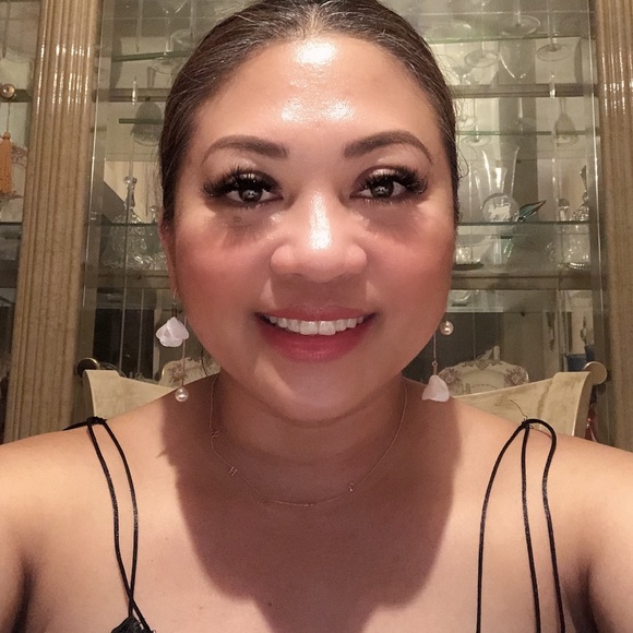 Flower Drop Long Chain Dangle Earrings (as… - Picture 12 of 16